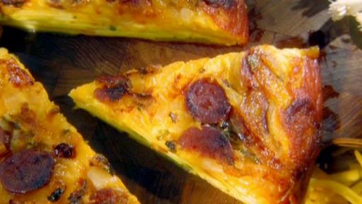 Vegetable Spanish Tortilla Omelette - Culinary Ginger