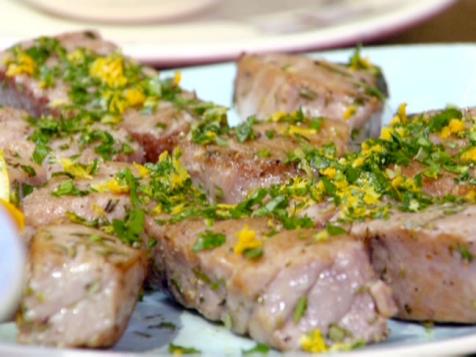 Tuna with Citrus Gremolata