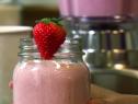 Strawberry milkshake by Janet of Spice and Easy. 