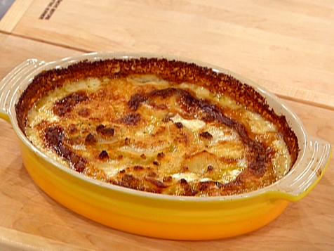 Potato and Goat Cheese Gratin