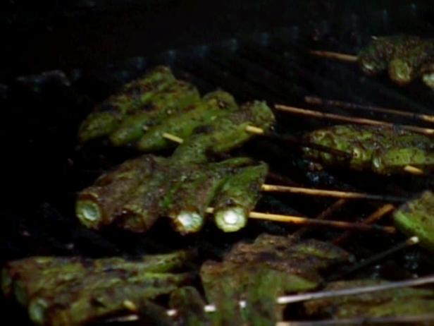 Barbecued Okra