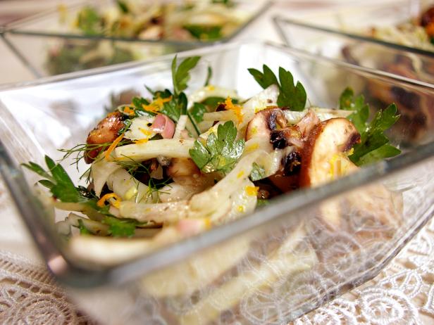 Fennel and Mushroom Salad