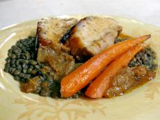 Cooking Channel serves up this Pork Belly with Lentils recipe from Laura Calder plus many other recipes at CookingChannelTV.com