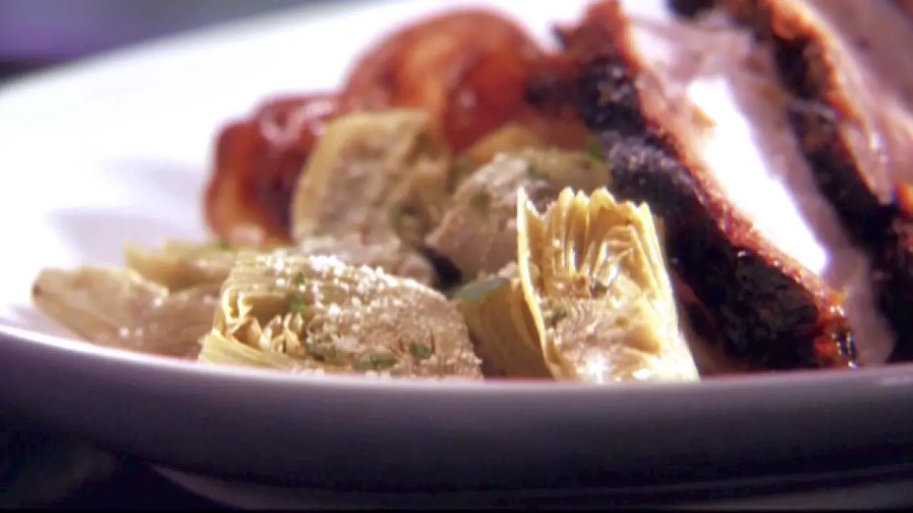 Braised Baby Artichokes