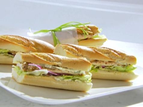 Chicken Cutlet Sandwich with Herb Mayonnaise