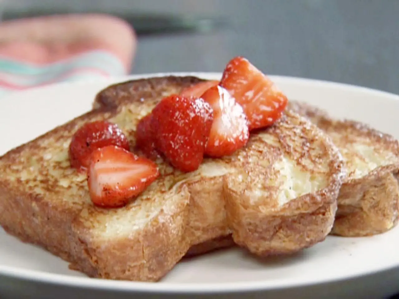 Honeyed Strawberries Recipe | Aida Mollenkamp | Food Network