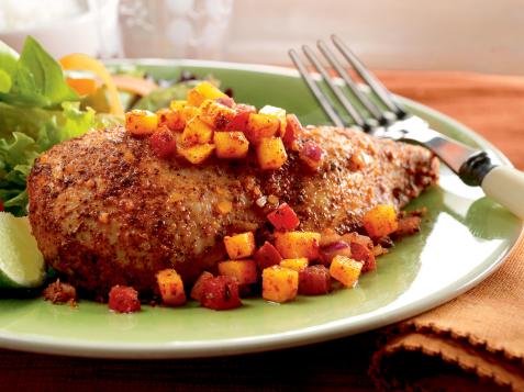 Chicken with Mango Salsa