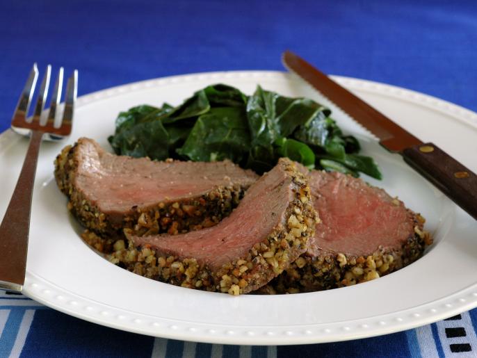 Herb Crusted Tenderloin Roast Recipe Food Network