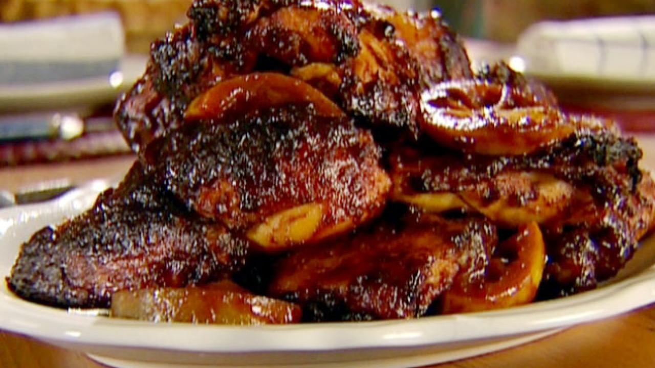 Chicken with Barbecue Sauce