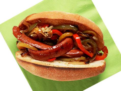 Sausage-and-Pepper Dogs
