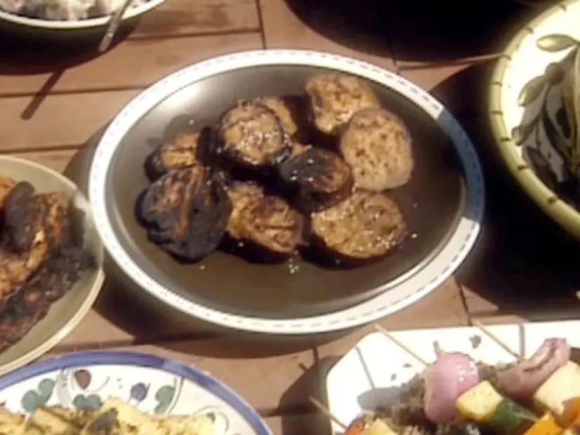 Grilled Eggplant Teriyaki Recipe Food Network
