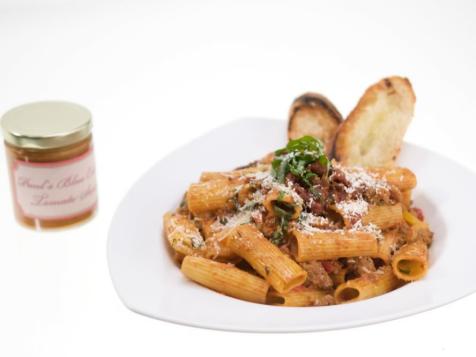 Mostaccioli with Sun-Dried Tomato Cream Sauce