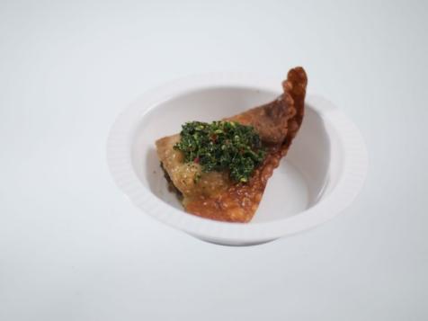 Brianna's Empanada with Chimichurri Sauce