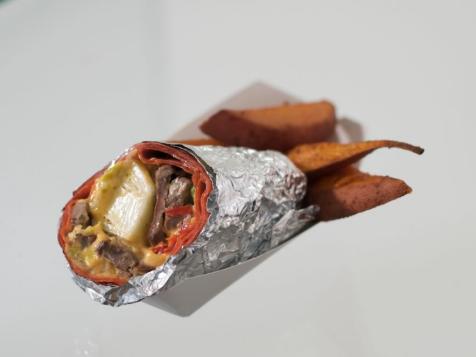 Chicago-Style Beef and Cheese Wrap