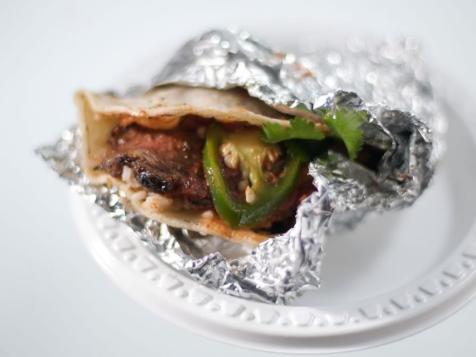 Indian Spiced Tri-Tip Tacos with Caraway Basmati Rice and Tangy Tomato Sauce