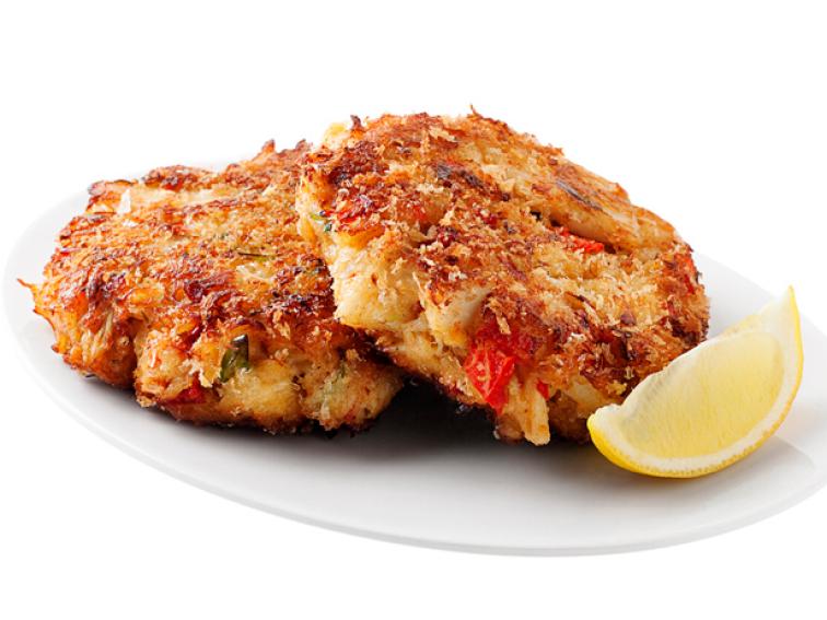 Crisp Crab Cakes Recipe | Ellie Krieger | Food Network
