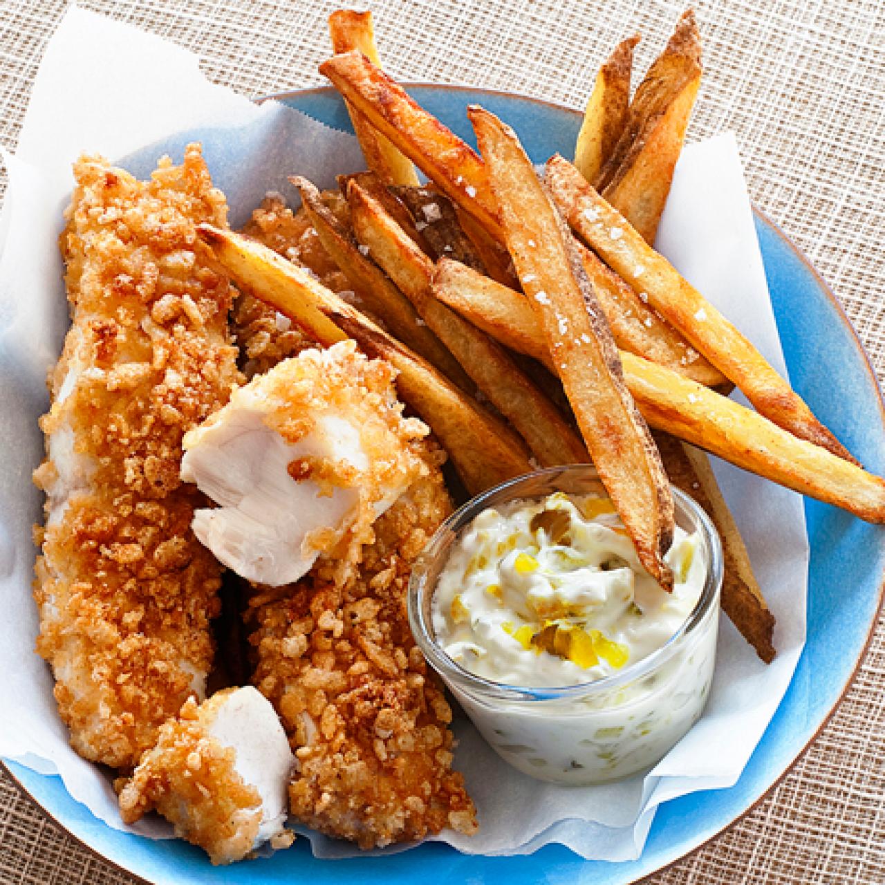 Fish and Chips {Healthy Baked Recipe!} –