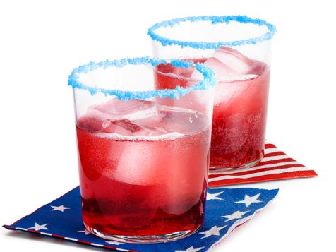 Red-White-and-Blue Cocktails