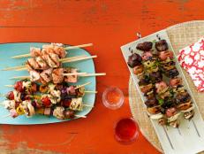 Food Network Magazine designed dozens of dinners you can make (and serve!) on a stick.