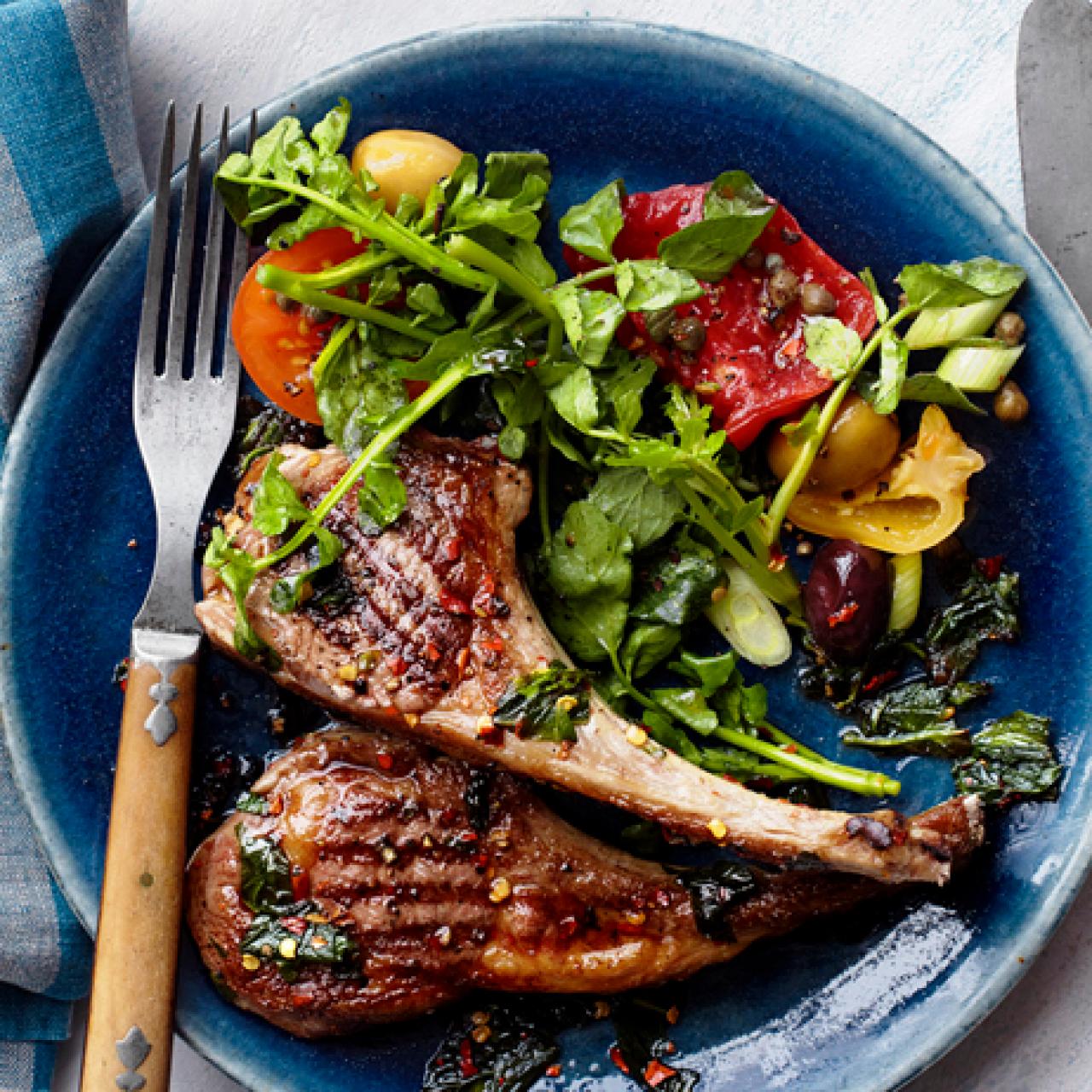 Lamb Lollipops with Mint Pesto - The Endless Meal®