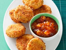 Curry Potato Fritters