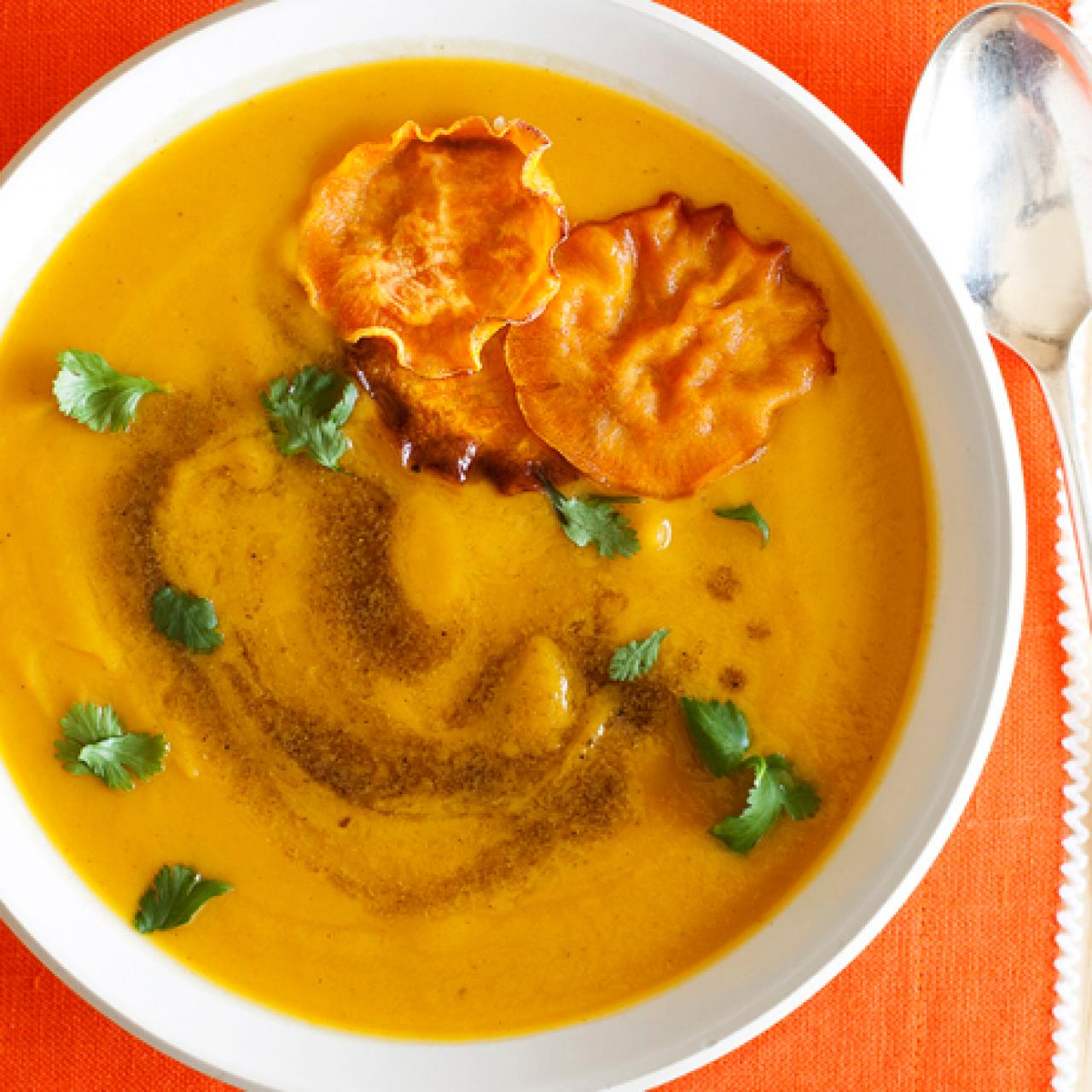 Easy Sweet Potato and Apple Blender Soup - The Healthy Tart