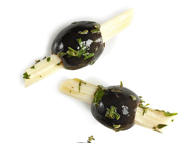 Tuxedo Olives from Food Network Magazine