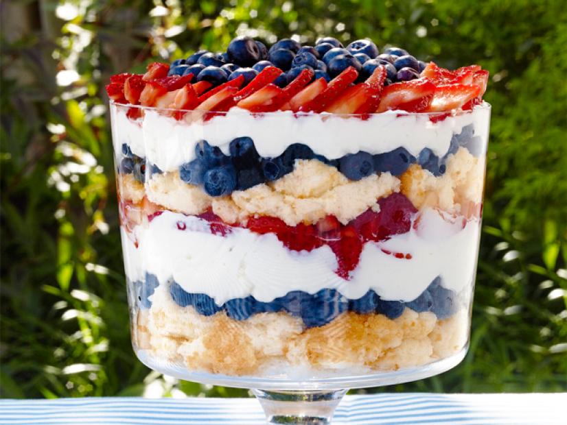 Patriotic Berry Trifle Recipe | Sunny Anderson | Food Network