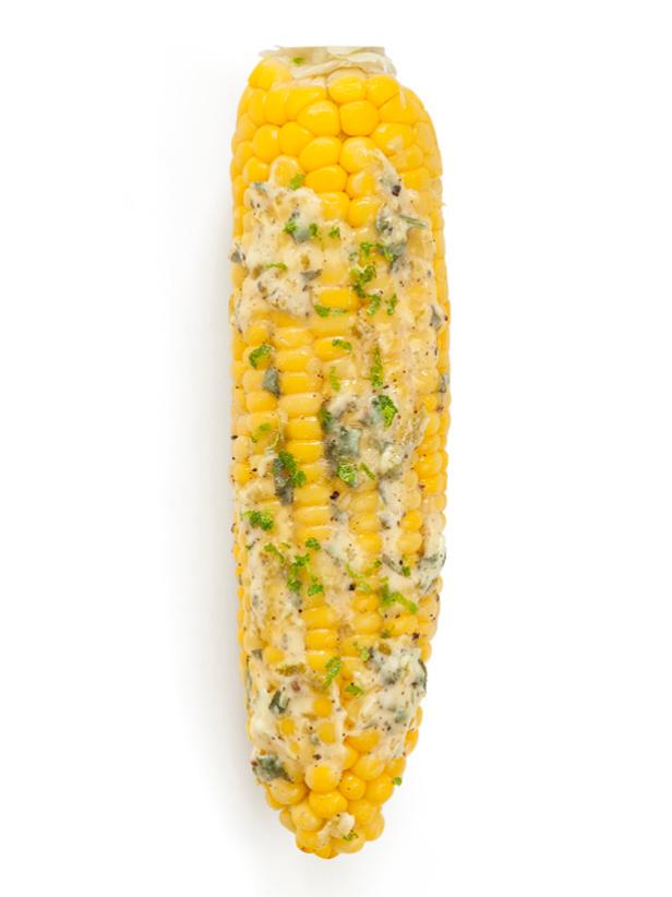 Corn with Lime-Sage Butter_image