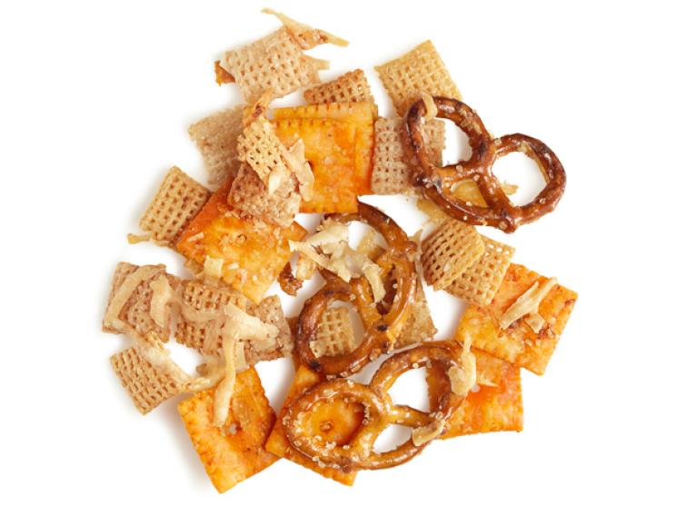 Cheesy Chex Mix Recipe Food Network Kitchen Food Network