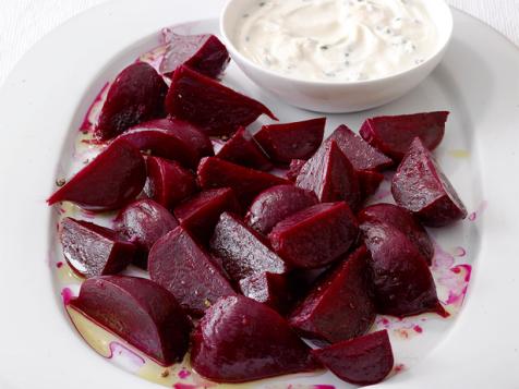 Beets With Chive Cream