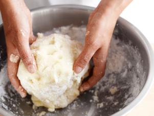Making Dough For Gnocchi