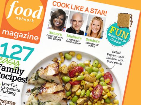 Food Network Magazine: September 2010 Recipe Index