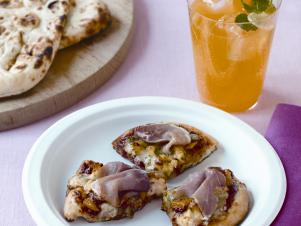 Mango Chutney Pizza Served On Sturdy Chinet Plate