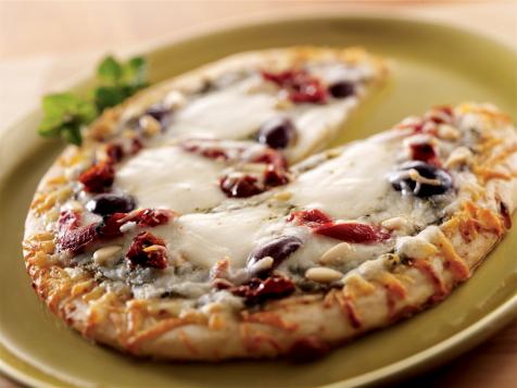 Mediterranean Pizza With Fresh Mozzarella