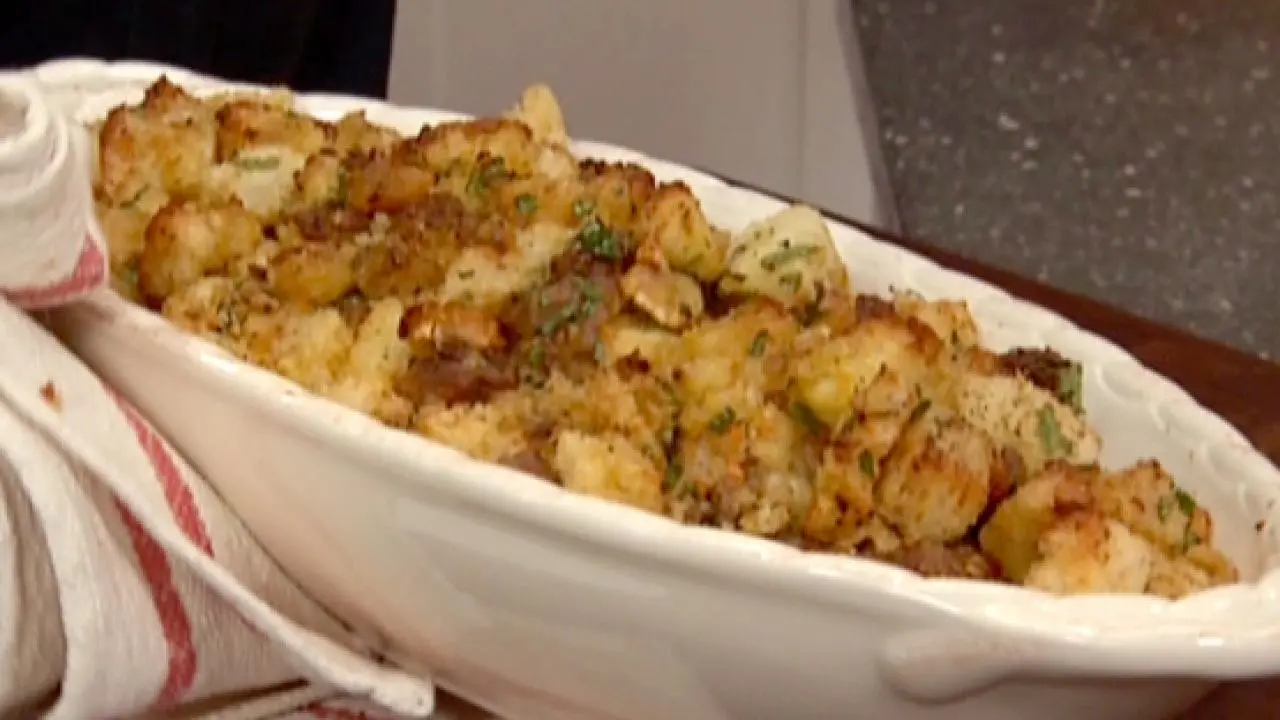Chestnut-Sausage Dressing