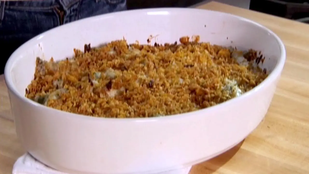 Fresh Green Bean Casserole