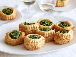 Cheese + Spinach Puff Pastry