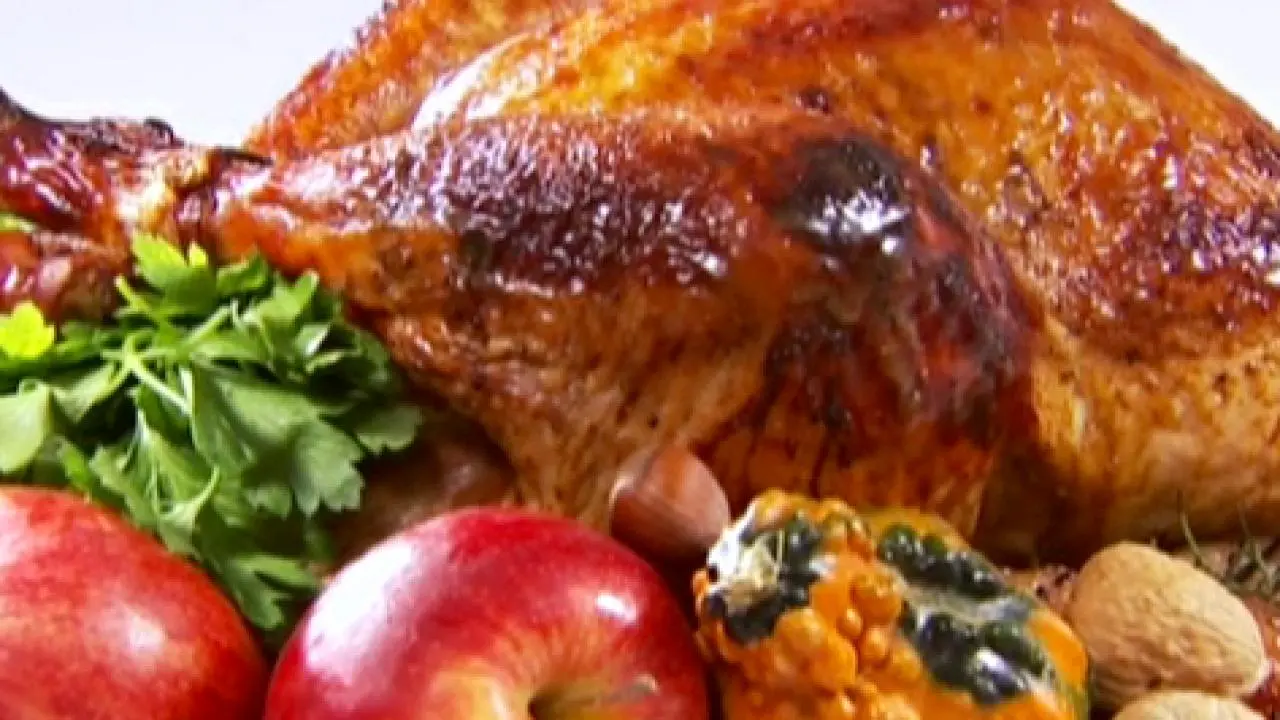 Sandra's Cider Glazed Turkey