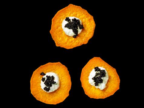 Sweet Potatoes With Caviar