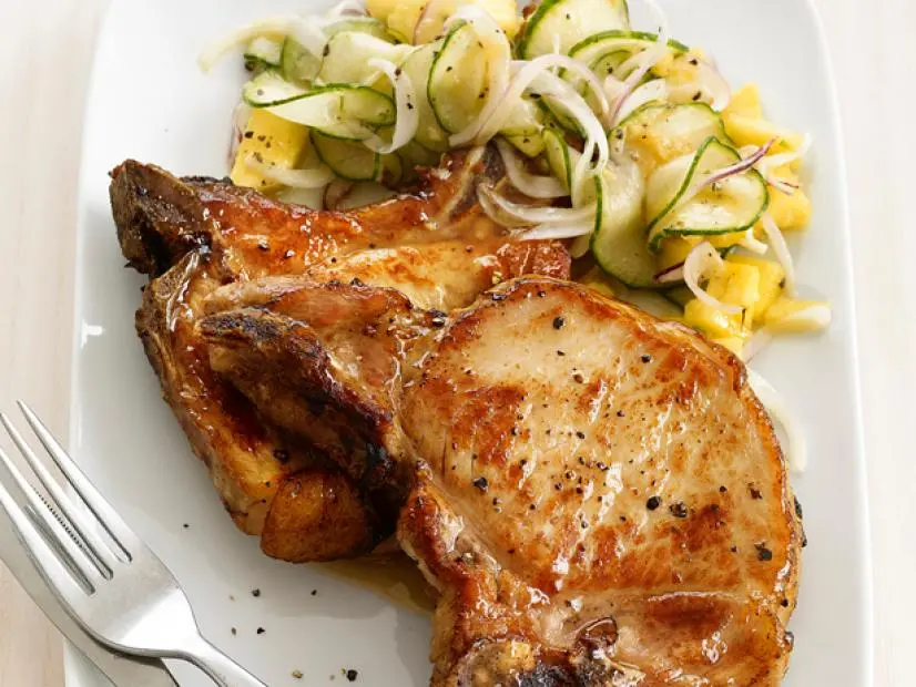 Pork Chops With Pineapple Relish Recipe | Food Network Kitchen | Food ...