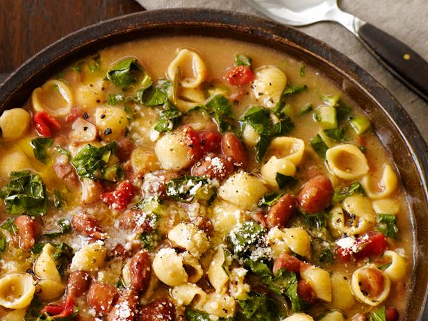 Cranberry Bean Pasta Fagioli Recipe | Food Network Kitchen | Food Network