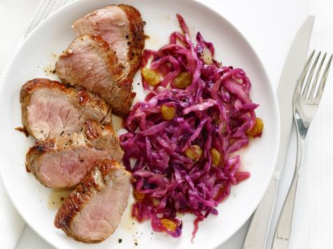 Pork Tenderloin With Cabbage