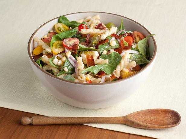Corn and Pasta Salad With Homemade Ranch Dressing