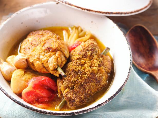 Braised Veal Sweetbreads With Tomatoes and Fennel