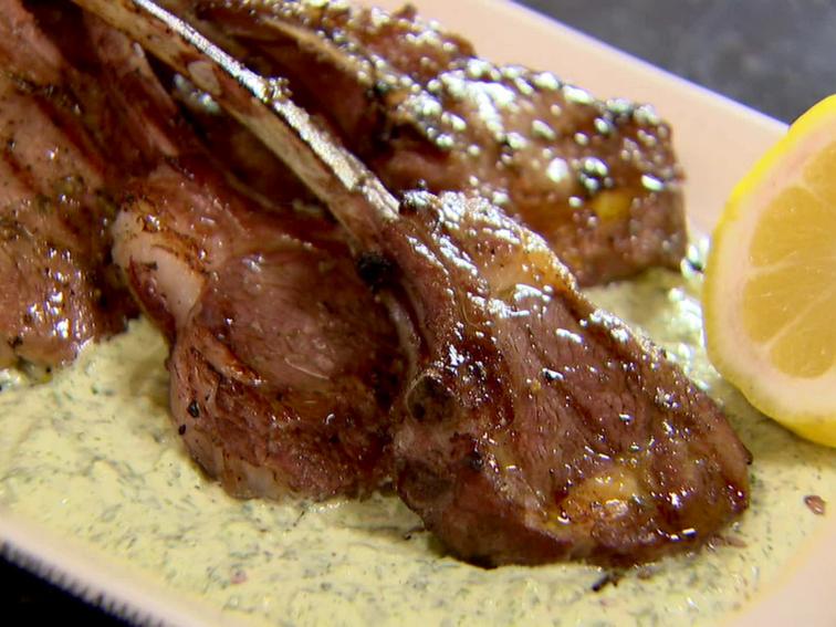 Greek Lamb with Yogurt Mint Sauce Recipe Ina Garten Food Network