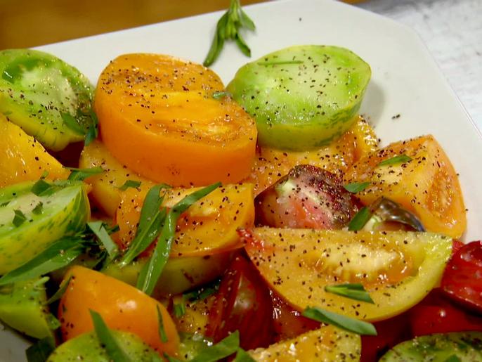 Heirloom Tomatoes with Tarragon Recipe Food Network