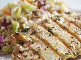 Spicy Grilled Lemon Chicken