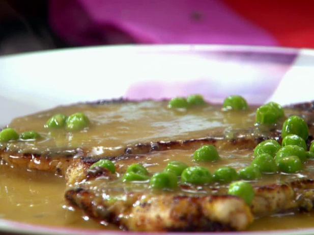 Chicken Paillard with Curry Gravy