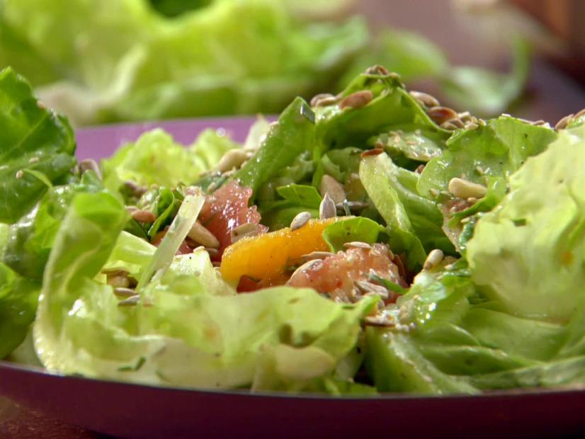 Citrus Salad With Toasted Seeds And Pine Nuts Recipe Rachael Ray